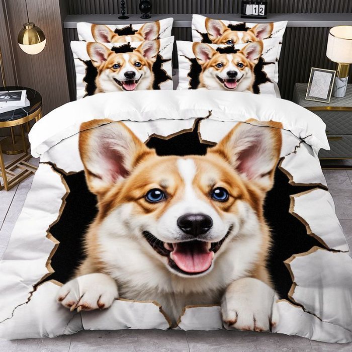 91家纺网 家纺一手货源 找家纺 jit跨境数码印花被套三件套一件代发temu希音集采shein亚马逊速卖通pod模式