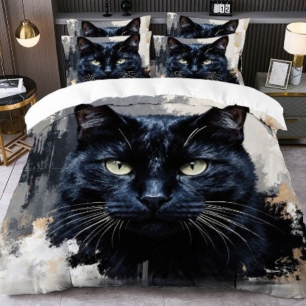 91家纺网 家纺一手货源 找家纺 jit跨境数码印花被套三件套一件代发temu希音集采shein亚马逊速卖通pod模式