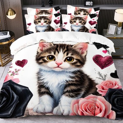 91家纺网 家纺一手货源 找家纺 jit跨境数码印花被套三件套一件代发temu希音集采shein亚马逊速卖通pod模式