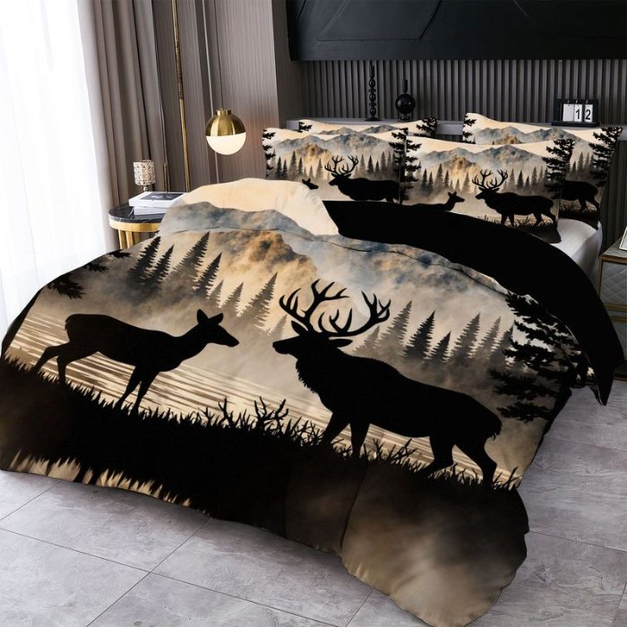 91家纺网 家纺一手货源 找家纺 jit跨境数码印花被套三件套一件代发temu希音集采shein亚马逊速卖通pod模式