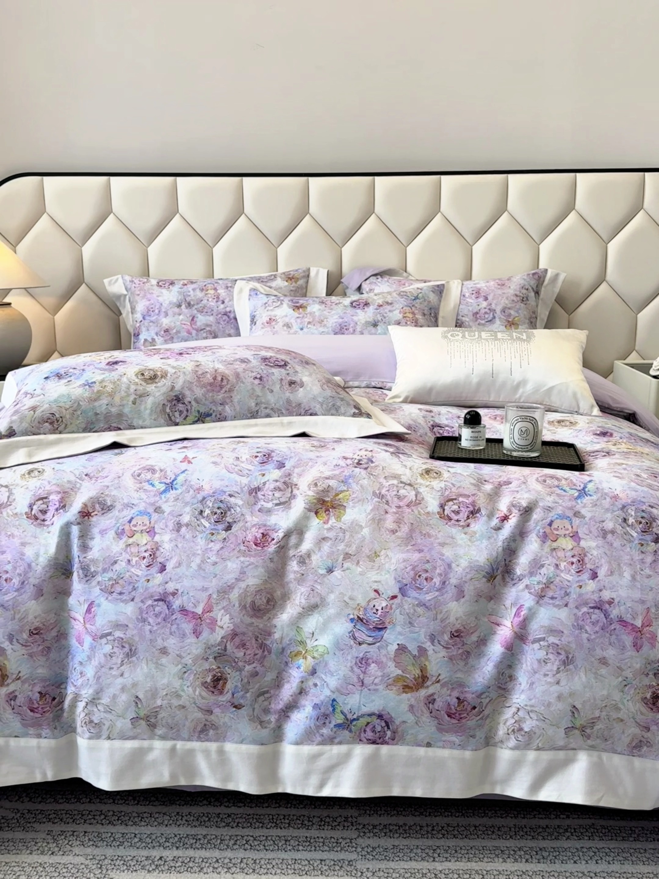 91家纺网 家纺一手货源 找家纺 （总）高档礼盒装50*50S贡缎长绒棉数码印花四件套100%纯棉磨毛加厚全棉床单床笠款量大价优