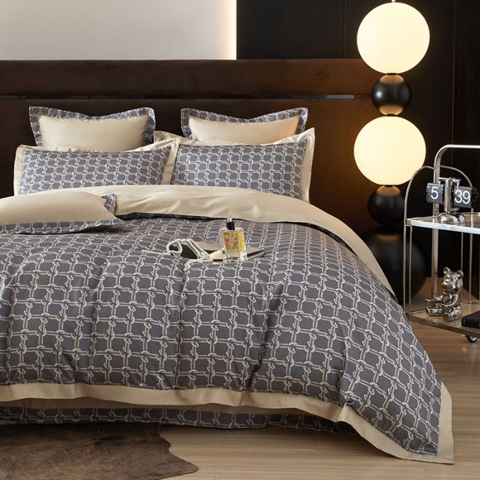 91家纺网 家纺一手货源 找家纺 （总）【2024】100支100S全棉数码印花四件套一件定制高端奢华直播爆款线下主推