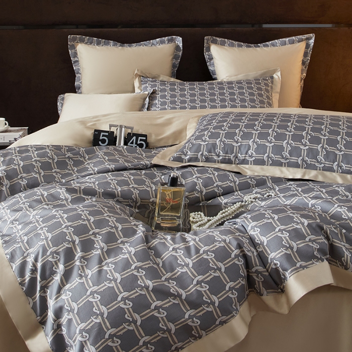 91家纺网 家纺一手货源 找家纺 （总）【2024】100支100S全棉数码印花四件套一件定制高端奢华直播爆款线下主推