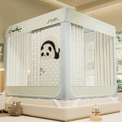 91家纺网 家纺一手货源 找家纺 （总）2025新款卡通夹棉遮光保暖可拆卸蚊帐卧室通用,修狗修狗,快乐狗狗,萌萌熊,喵喵们,晒娃娃,小浣熊,熊猫嘟嘟