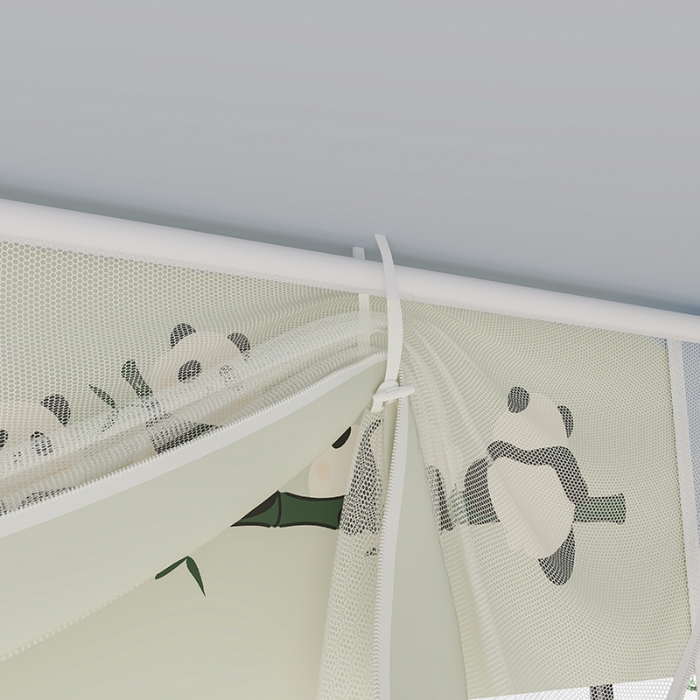 91家纺网 家纺一手货源 找家纺 （总）2025新款卡通夹棉遮光保暖可拆卸蚊帐卧室通用