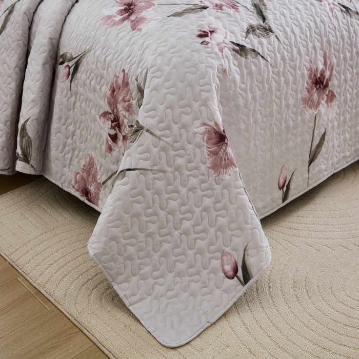 91家纺网 家纺一手货源 找家纺 （总）跨境专供 2025新款绗缝被四季通用床可水洗夹棉绗缝床盖