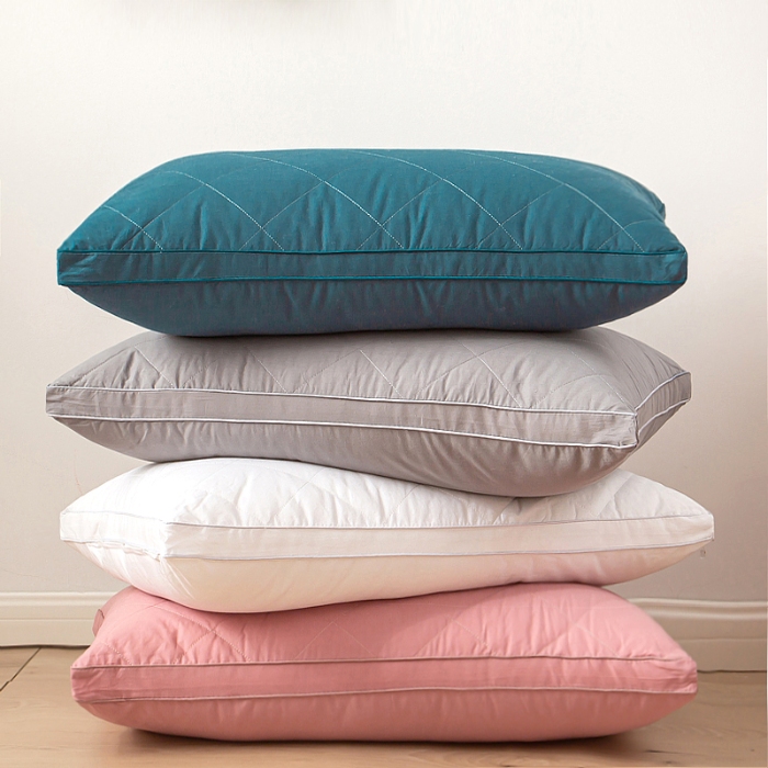 91家纺网 家纺一手货源 找家纺 （总）新品 兴丝露枕芯 亲肤绗绣枕芯 羽丝枕 立体枕 双边枕芯 舒适枕 中高枕 枕头