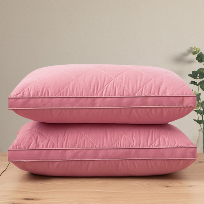 91家纺网 家纺一手货源 找家纺 （总）新品 兴丝露枕芯 亲肤绗绣枕芯 羽丝枕 立体枕 双边枕芯 舒适枕 中高枕 枕头