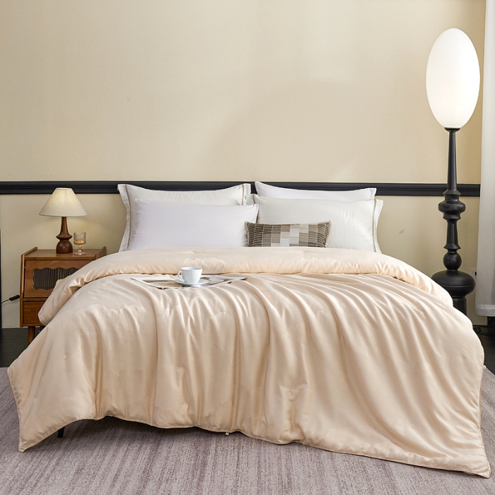 91家纺网 家纺一手货源 找家纺 （总）高端双宫桑蚕丝被 保真纯桑蚕丝被 二合一四季子母被  高端全棉贡缎提花桑蚕丝被 夏凉被 空调被 春秋被 冬被 婚庆被