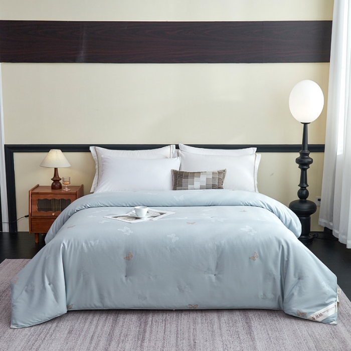 91家纺网 家纺一手货源 找家纺 （总）高端双宫桑蚕丝被 保真纯桑蚕丝被 二合一四季子母被  高端全棉贡缎提花桑蚕丝被 夏凉被 空调被 春秋被 冬被 婚庆被