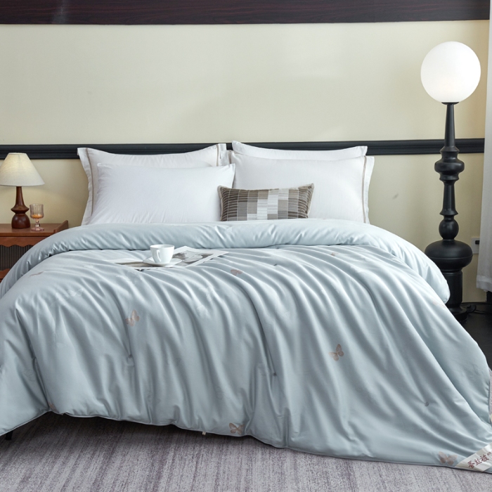 91家纺网 家纺一手货源 找家纺 （总）高端双宫桑蚕丝被 保真纯桑蚕丝被 二合一四季子母被  高端全棉贡缎提花桑蚕丝被 夏凉被 空调被 春秋被 冬被 婚庆被