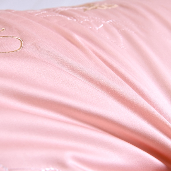 91家纺网 家纺一手货源 找家纺 （总）新品 兴丝露枕芯 全棉刺绣羽丝枕 枕芯 立体双边枕 全棉枕芯 成人枕头