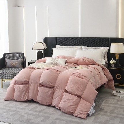 91家纺网 家纺一手货源 找家纺 （总）抗日家纺 专版新品金砖系列120支超柔软糯面料被壳 金砖二号羽绒被 