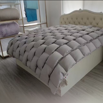 （总）抗日家纺 专版新品金砖系列120支超柔软糯面料被壳 金砖一号羽绒被 