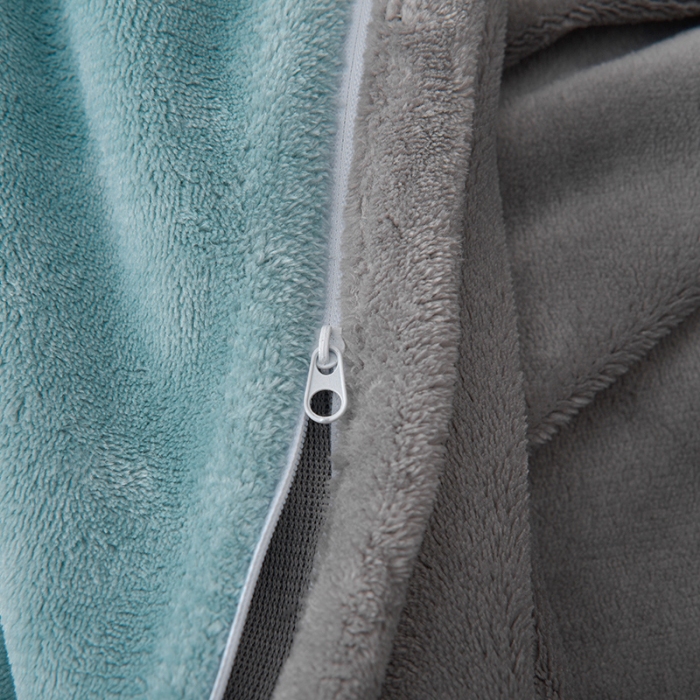 91家纺网 家纺一手货源 找家纺 （总）云恋家纺 加厚牛奶绒四件套简约双面加绒被套罩床单双人家用冬季法兰绒--简约款