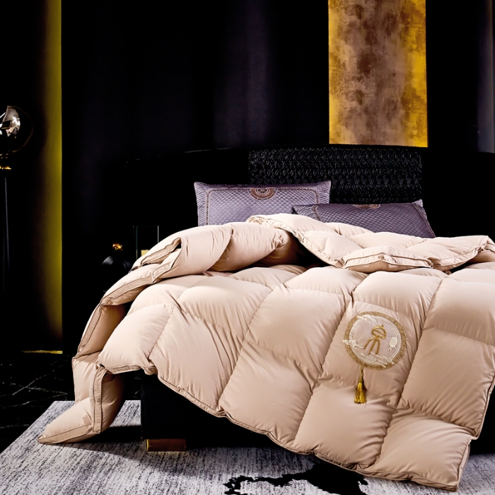 91家纺网 家纺一手货源 找家纺 （总）抗日家纺 专版新品中国风120支超柔软糯面料被壳 帛风羽绒被