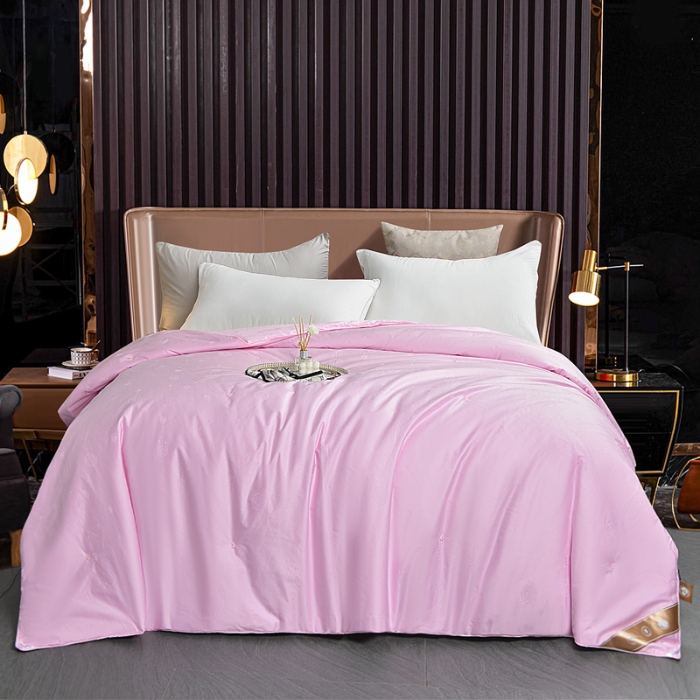 91家纺网 家纺一手货源 找家纺 (新)热销柞蚕丝被 高端全棉贡缎提花柞蚕丝被 保真纯桑蚕丝被 夏凉被 空调被 春秋被 冬被 婚庆被子