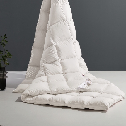 91家纺网 家纺一手货源 找家纺 （总）超静音 95白鹅绒被子糯棉羽绒被春秋被加厚冬被保暖家用结婚被芯床品