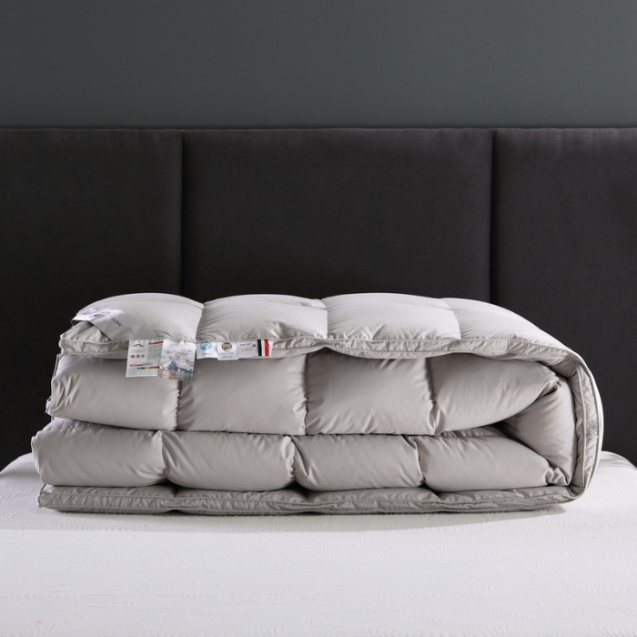 91家纺网 家纺一手货源 找家纺 （总）超静音 95白鹅绒被子糯棉羽绒被春秋被加厚冬被保暖家用结婚被芯床品