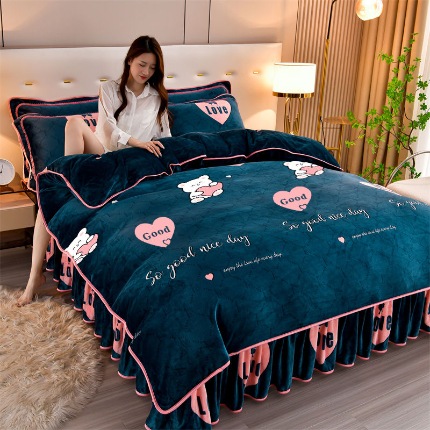 91家纺网 家纺一手货源 找家纺 （总）眠多宝 2025新款8-9斤高克重牛奶绒四件套法莱绒水晶绒金貂绒抖音快手直播热款