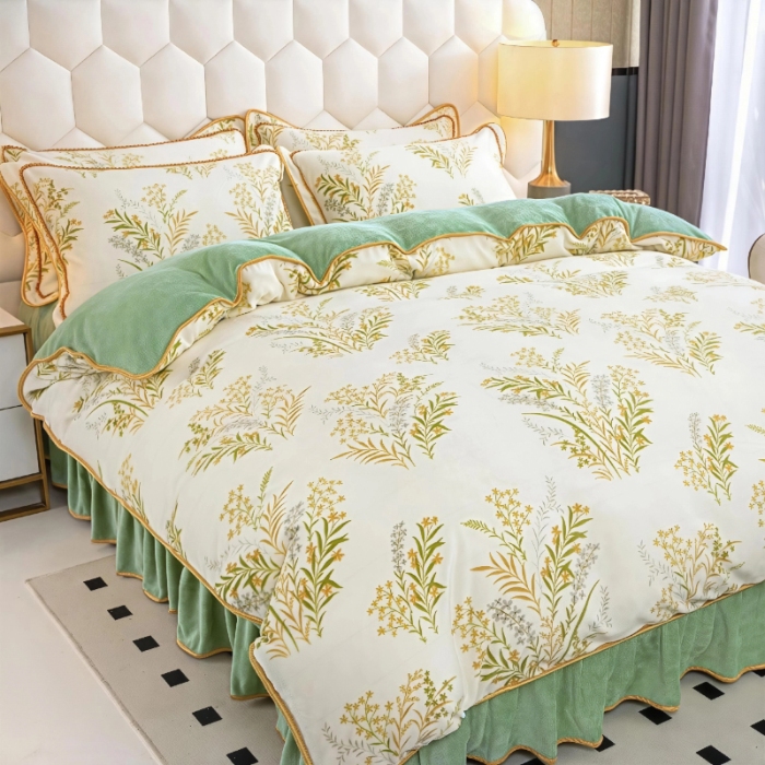 91家纺网 家纺一手货源 找家纺 （总）眠多宝2025爆款230克高克重牛奶绒单被套法莱绒水晶绒金貂绒被罩抖音快手直播单品--单被套