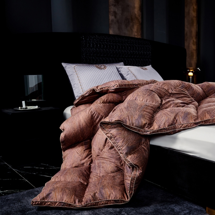 91家纺网 家纺一手货源 找家纺 （总）抗日家纺 专版花型高密度超柔数码印花单层立体防绒羽绒被壳