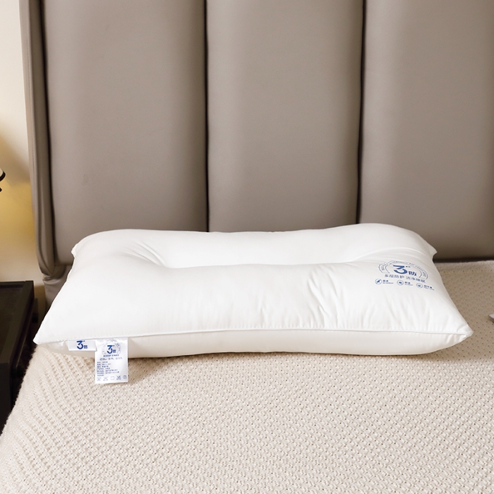 91家纺网 家纺一手货源 找家纺 全棉羽丝枕 羽丝绒枕芯 三防枕芯 全棉羽丝护颈枕 全棉枕芯 中高枕