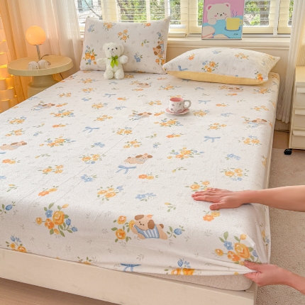 91家纺网 家纺一手货源 找家纺 （总）梦舒阳家纺 2026新品牛奶绒单床笠单被套床笠三件套软fufu牛奶绒单品