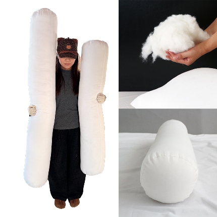 （总）圆柱枕直径20cm 长抱枕芯 儿童伴睡枕 1米1.2米1.5米