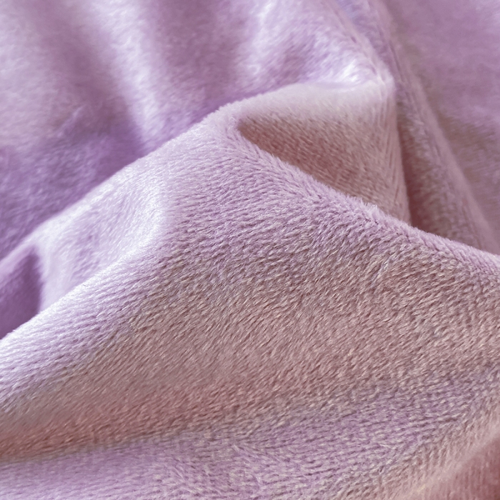 91家纺网 家纺一手货源 找家纺 宝宝绒婴儿绒四件套刺绣纯色四件套床单床笠牛奶绒四件套 紫色