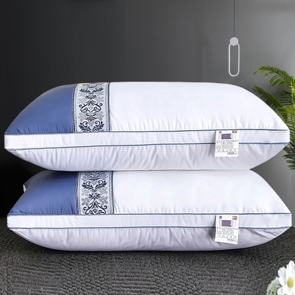 91家纺网 家纺一手货源 找家纺 兴丝露枕芯 特价舒弹枕 磨毛枕芯 刺绣羽丝枕 双边枕芯 立体枕头 成人枕芯