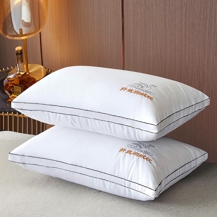 91家纺网 家纺一手货源 找家纺 兴丝露枕芯 特价舒弹枕 磨毛枕芯 刺绣羽丝枕 双边枕芯 立体枕头 成人枕芯