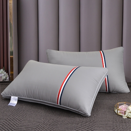 91家纺网 家纺一手货源 找家纺 兴丝露枕芯 立体羽丝枕 羽丝绒枕芯 全棉护颈枕头 五星酒店枕 颈椎枕 成人枕芯