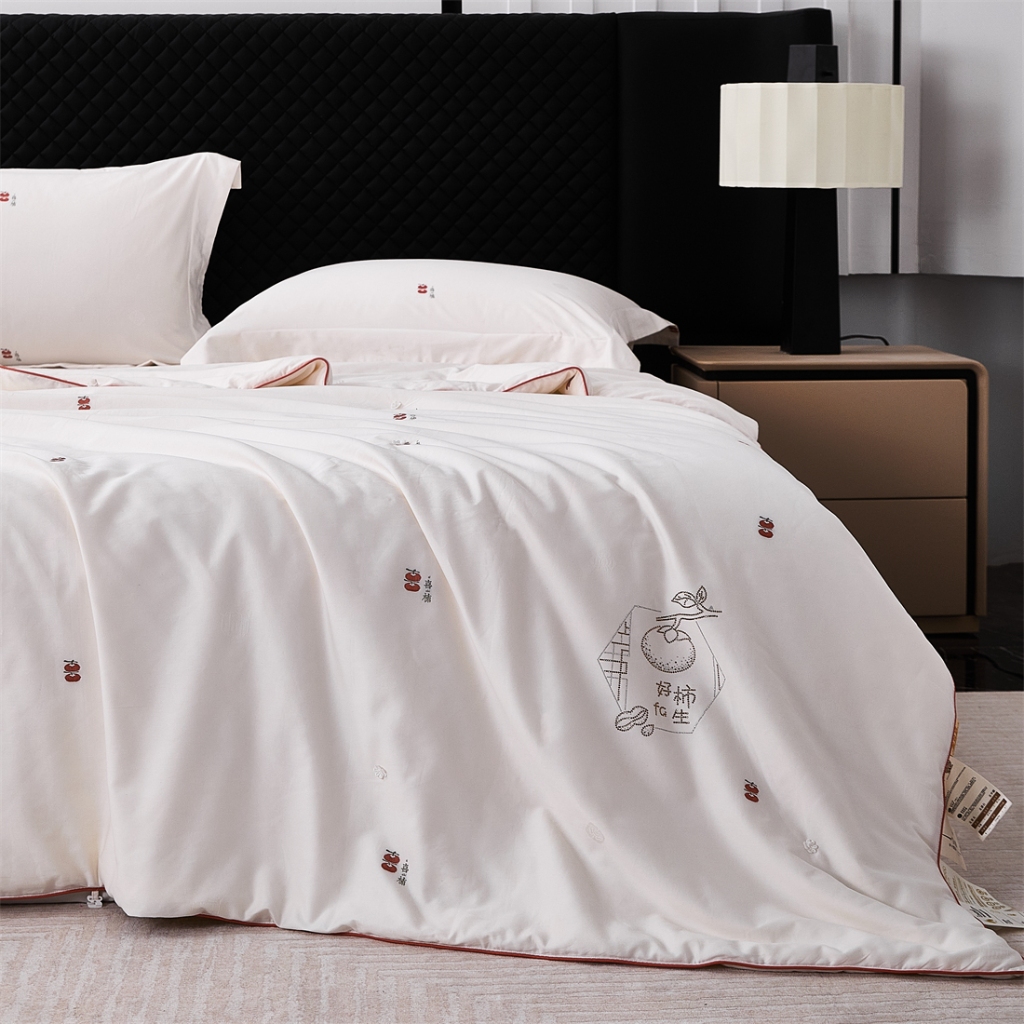 91家纺网 家纺一手货源 找家纺 （总）假一赔三 新国标双宫茧桑蚕丝被被子被芯100%长丝蚕丝被正品春秋被四季被喜被 