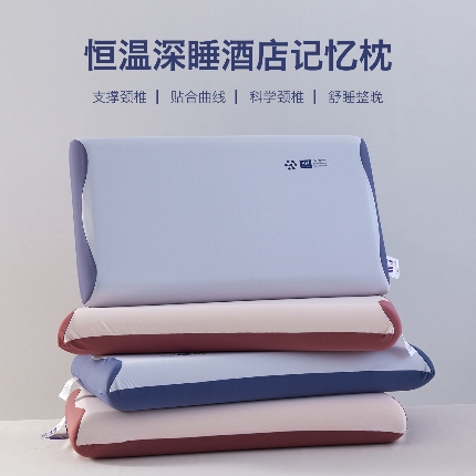 （总）2026新款  深睡星级酒店记忆枕 安睡慢回弹0压记忆棉零压力枕芯枕头