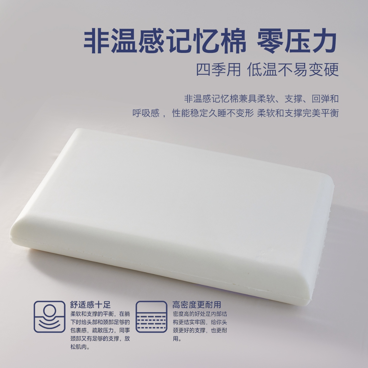 91家纺网 家纺一手货源 找家纺 （总）2026新款  深睡星级酒店记忆枕 安睡慢回弹0压记忆棉零压力枕芯枕头