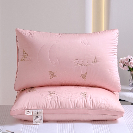 91家纺网 家纺一手货源 找家纺 （总）兴丝露枕芯 全棉舒适枕 全棉枕芯 酒店枕 高弹枕 特价舒弹枕 羽丝枕 羽丝绒枕芯 婚庆枕 成人枕头