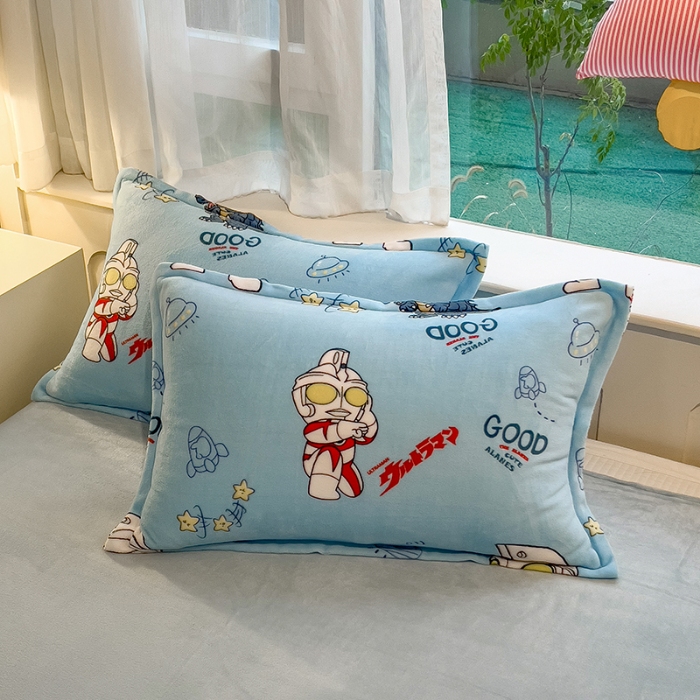 91家纺网 家纺一手货源 找家纺 （总）云恋家纺 2025新款卡通牛奶绒四件套珊瑚法兰绒床单床笠被套儿童床上用品冬季