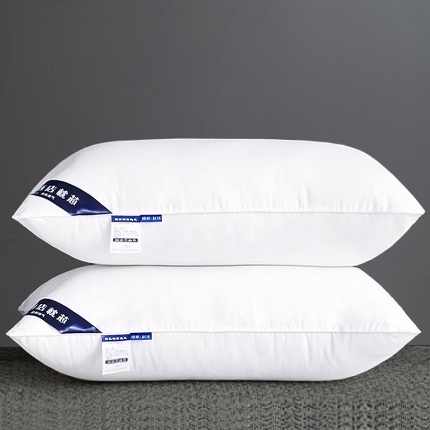 91家纺网 家纺一手货源 找家纺 兴丝露枕芯 全棉酒店枕 羽丝枕 双边立体枕 单人枕芯 全棉枕头 全棉枕芯
