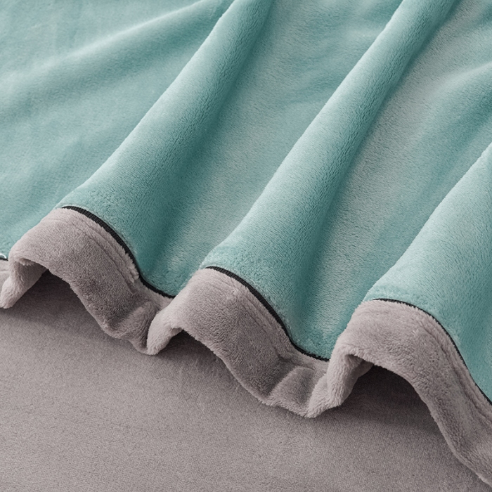91家纺网 家纺一手货源 找家纺 （总）云恋家纺 纯色双面绒牛奶绒床上用品四件套加厚绒法兰绒床笠被套罩床单双人