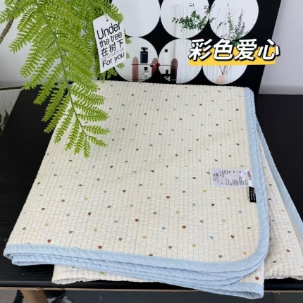 91家纺网 家纺一手货源 找家纺 （总）A类双面全棉床盖 200*220±5CM可机洗双面纯棉绗缝夹棉床单防滑垫