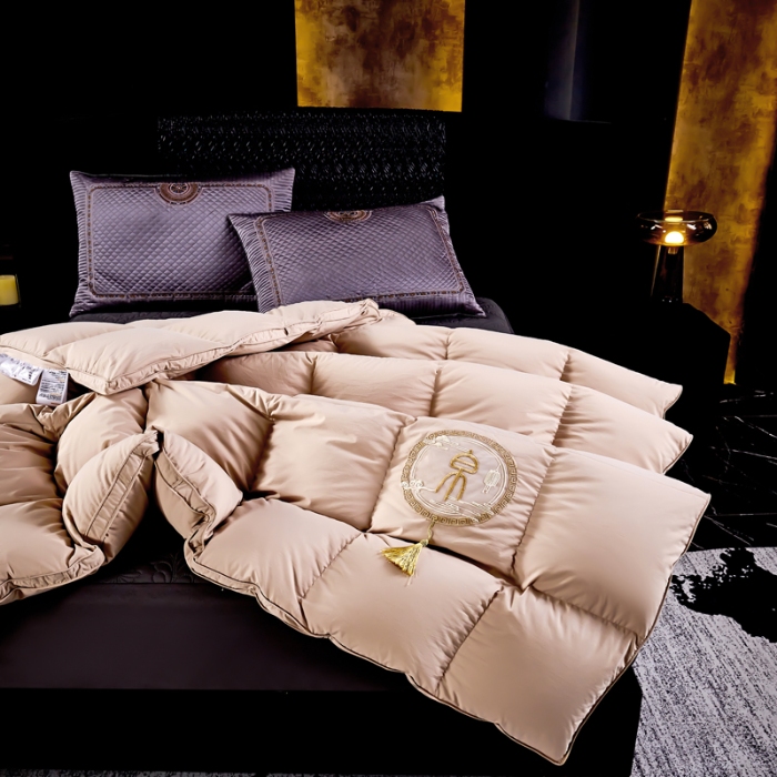 91家纺网 家纺一手货源 找家纺 （总）抗日家纺 专版新品中国风120支超柔软糯面料被壳 帛风羽绒被