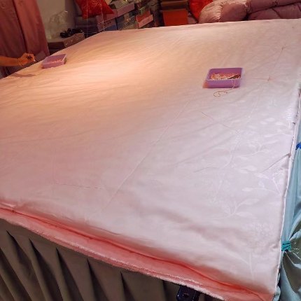 91家纺网 家纺一手货源 找家纺 梦丝语家纺婚庆四件套五件套六件套八件套10件套百支长绒棉床裙款原版