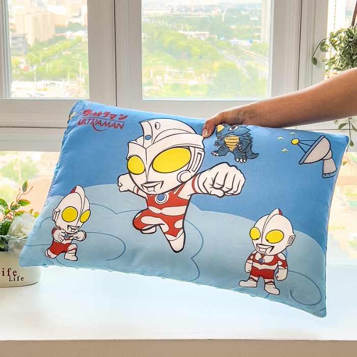 91家纺网 家纺一手货源 找家纺 （总）云恋 2025卡通全棉儿童豆豆枕午睡枕学生枕头幼儿园枕头小孩男孩女孩枕芯加枕套可拆卸