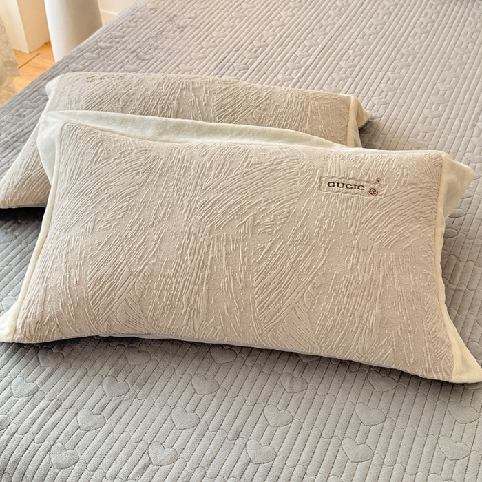 91家纺网 家纺一手货源 找家纺 （总）漫布云2025年新款全消光加厚牛奶绒轻奢简约床盖款四件套-雅致系列