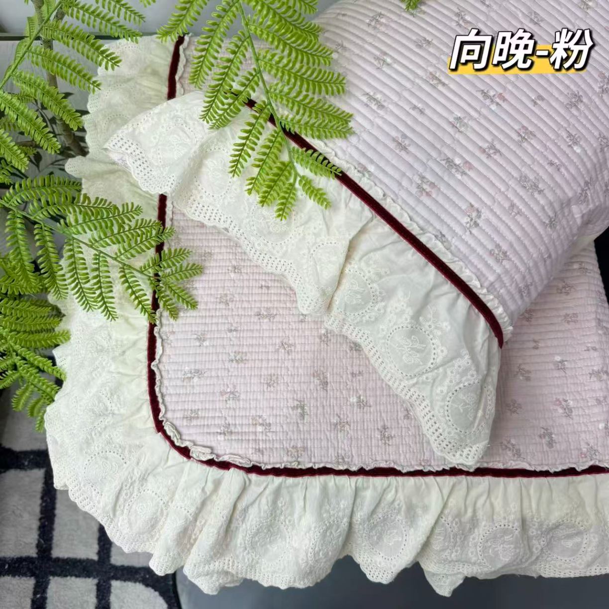 91家纺网 家纺一手货源 找家纺 （总）欧式纯棉床盖四件套