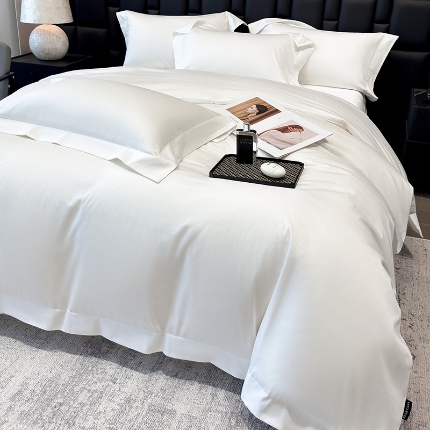 91家纺网 家纺一手货源 找家纺 （总）星蕴家纺 2024新款13376喷气全工艺纯棉四件套-莉兰