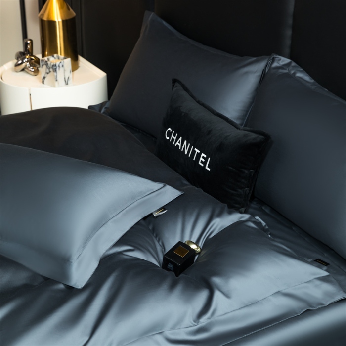 91家纺网 家纺一手货源 找家纺 （总）2025新款100新疆长绒棉四件套-都柏林