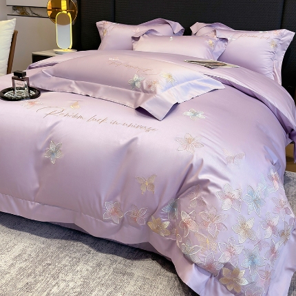 91家纺网 家纺一手货源 找家纺 （总）星蕴家纺 2025新款100支澳棉正宗长绒棉四件套-诺兰