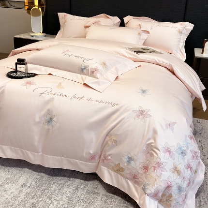 91家纺网 家纺一手货源 找家纺 （总）星蕴家纺 2025新款100支澳棉正宗长绒棉四件套-诺兰